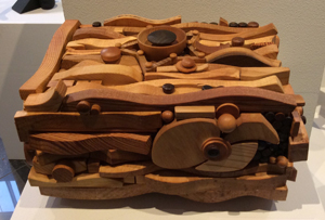 Box Wood Sculpture